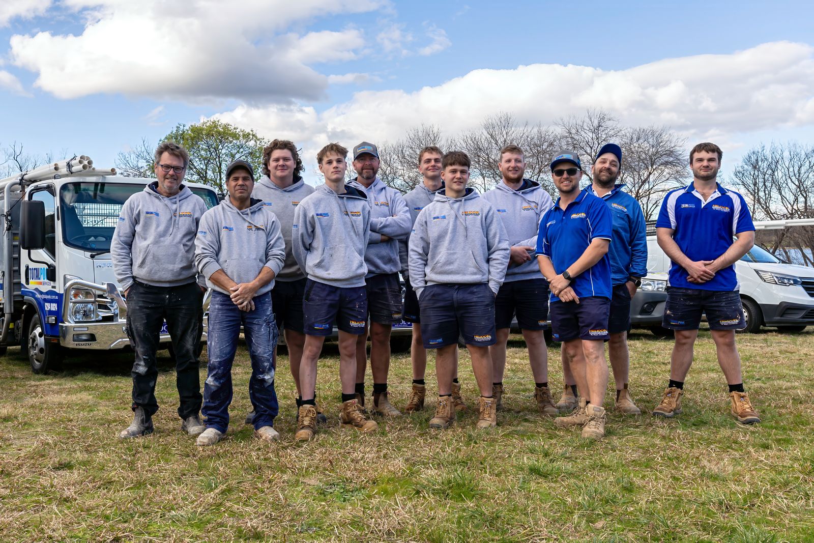 The Total Pool Services team at Black Mountain Canberra